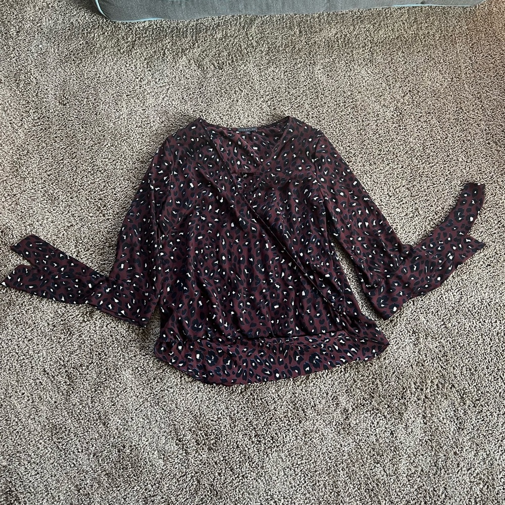 West Kei leopard print blouse